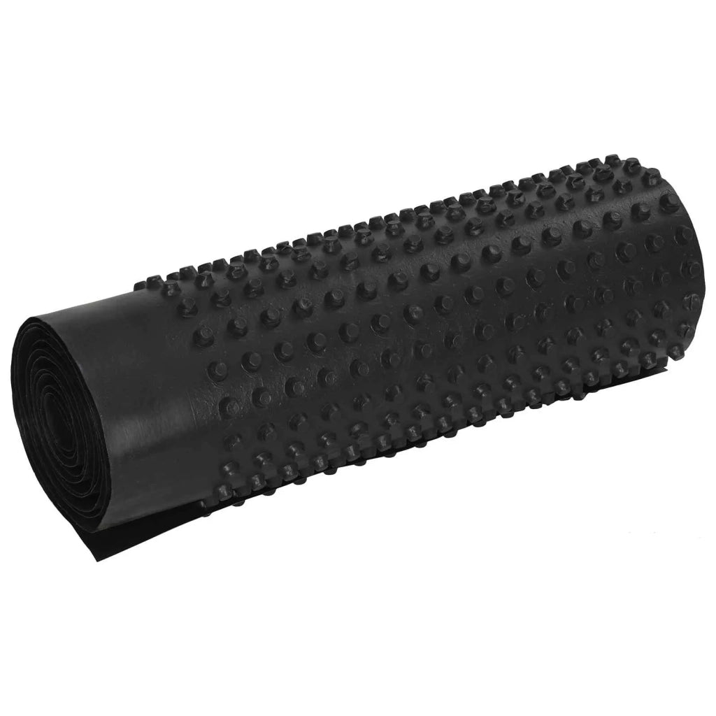 Foglio di drenaggio stampato 2 pcs Nero 0,5 x 20 m HDPE