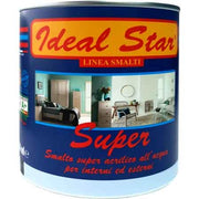 SMALTO ALL'ACQUA 'SUPER' IDEAL STAR 0,750 lt - Giallo lucido - IDEAL STAR