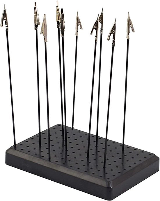 10 Stuks Clip Sticks con Base per Modellismo