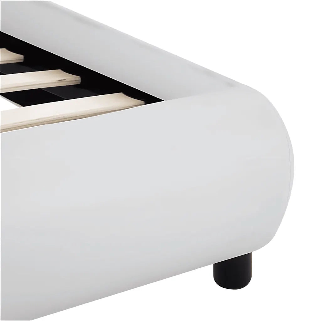Giroletto con LED senza Materasso Bianco 180x200 cm 285491