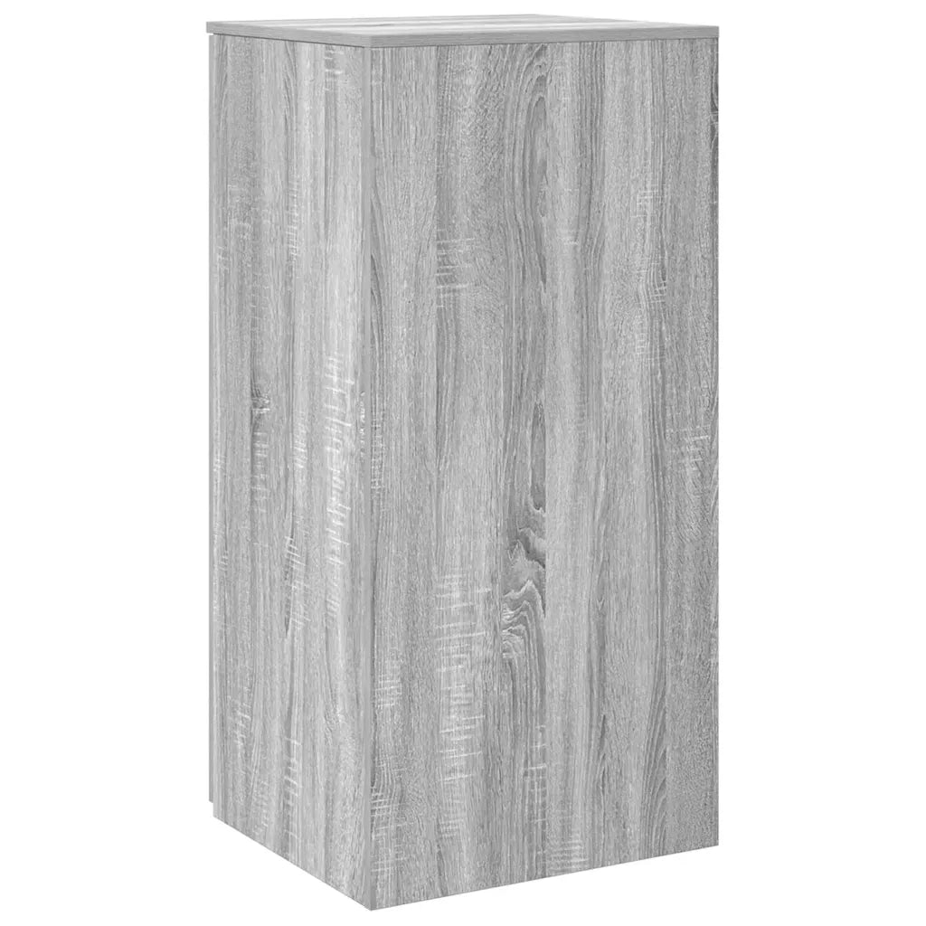 vidaXL Mobile Portaoggetti Grigio Sonoma 50x45x103,5 cm in Truciolato