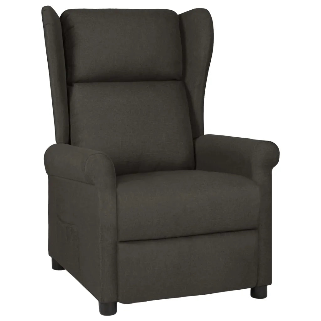 Poltrona Reclinabile Grigio Talpa in Tessuto cod mxl 20451