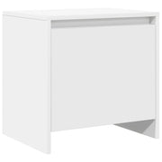 Comodino | Armadio da Notte | Mobiletto da notte Bianco 45x34x44,5 cm in Truciolato