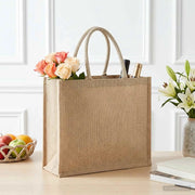 Borse in juta 10 pcs Naturale 42 x 33 x 19 cm 100% Juta Tossa 42012276