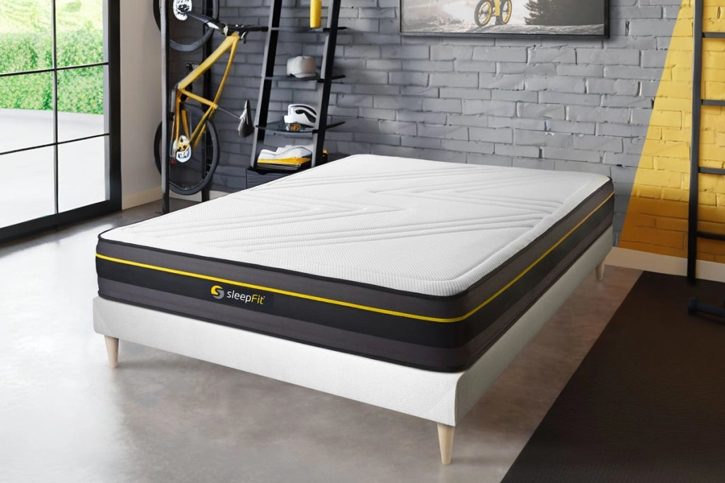 Kit rete e materasso ACTIVE 120x195cm - Spessore : 24cm - memory foam - rigido
