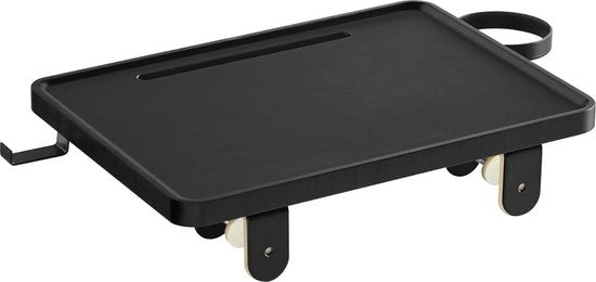 Compartimento notturno per letto a castello - cassettiera con piano di lavoro e contenitore per bicchieri - chiusura regolabile - supporto per smartphone - gancio