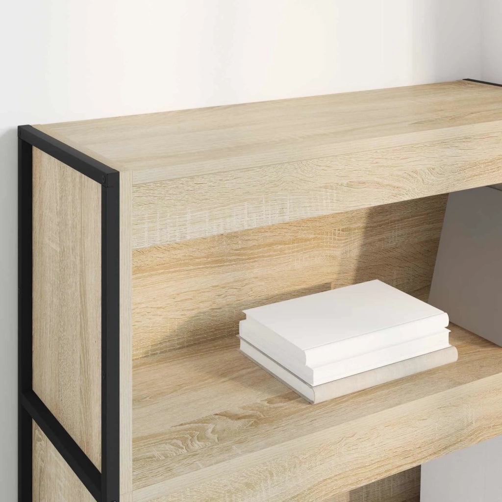 Armadio per Libri Sonoma 80 x 30 x 121 cm Legno multistrato 886415
