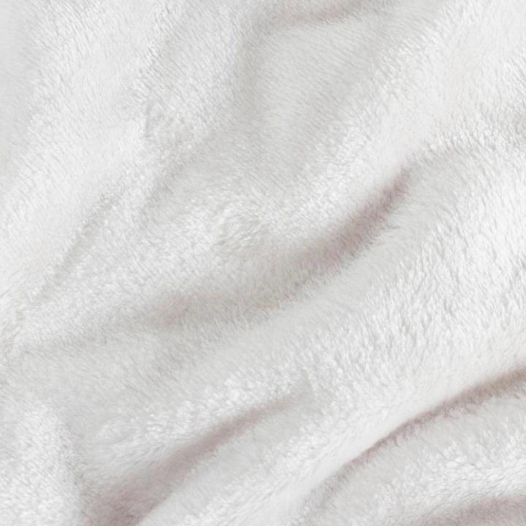 Coperta a quadri bianca 180x200cm FLANBERG