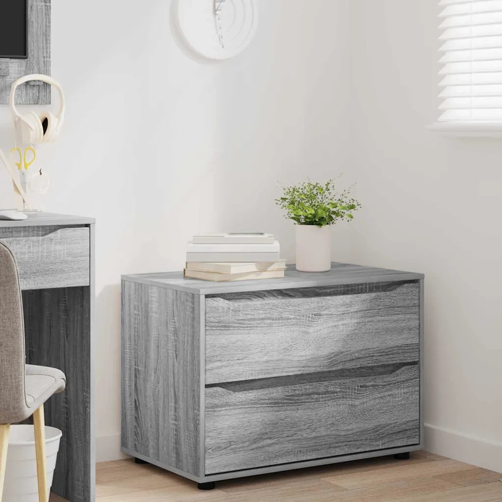 Armadio Grigio Sonoma 80 x 48 x 57 cm Legno multistrato