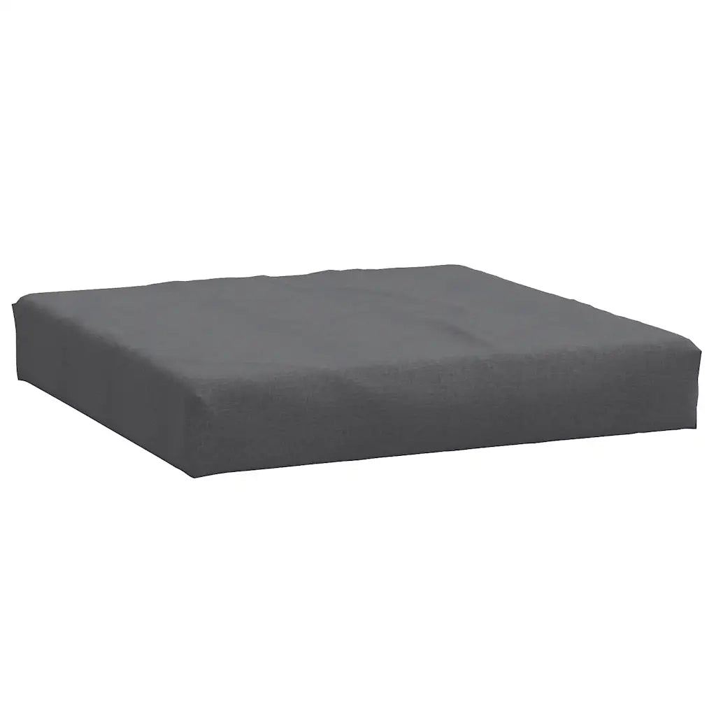 Cuscino per Pallet Antracite MÃ©lange 60x60x9,5 cm in Tessuto