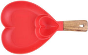 Piatti per Chip e Dipingi in Forma di Cuore - Scatola per Chip e Dipingi - Piatto per Servire - Color Rosso - Scatola per Nacho - Dose per Dipingi - Adatto per Feste
