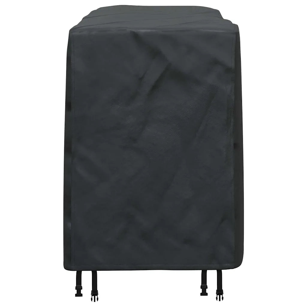 vidaXL Copertura per mobili da esterno Nero 180 x 70 x 90 cm 420D