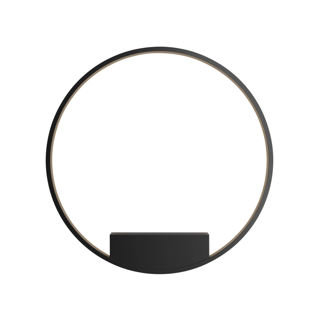 Maytoni applique moderna Rim 1 luce LED integrato nero alluminio