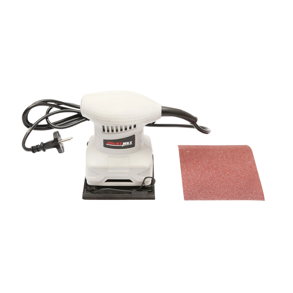 Levigatrice orbitale elettrica 200W con piastra di base 110x110mm Joust Max