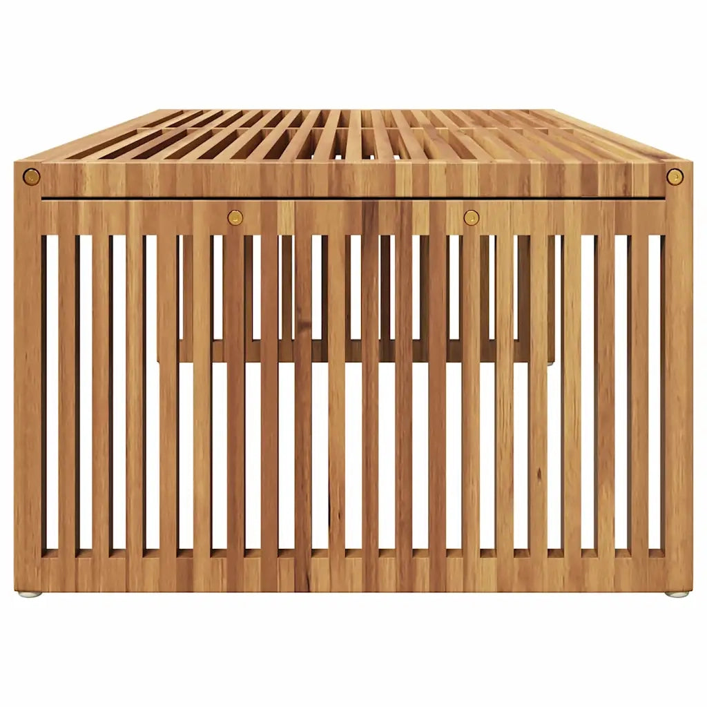 Tavolo Laterale da Giardino Marrone 110 x 55 x 35,5 cm 42006356