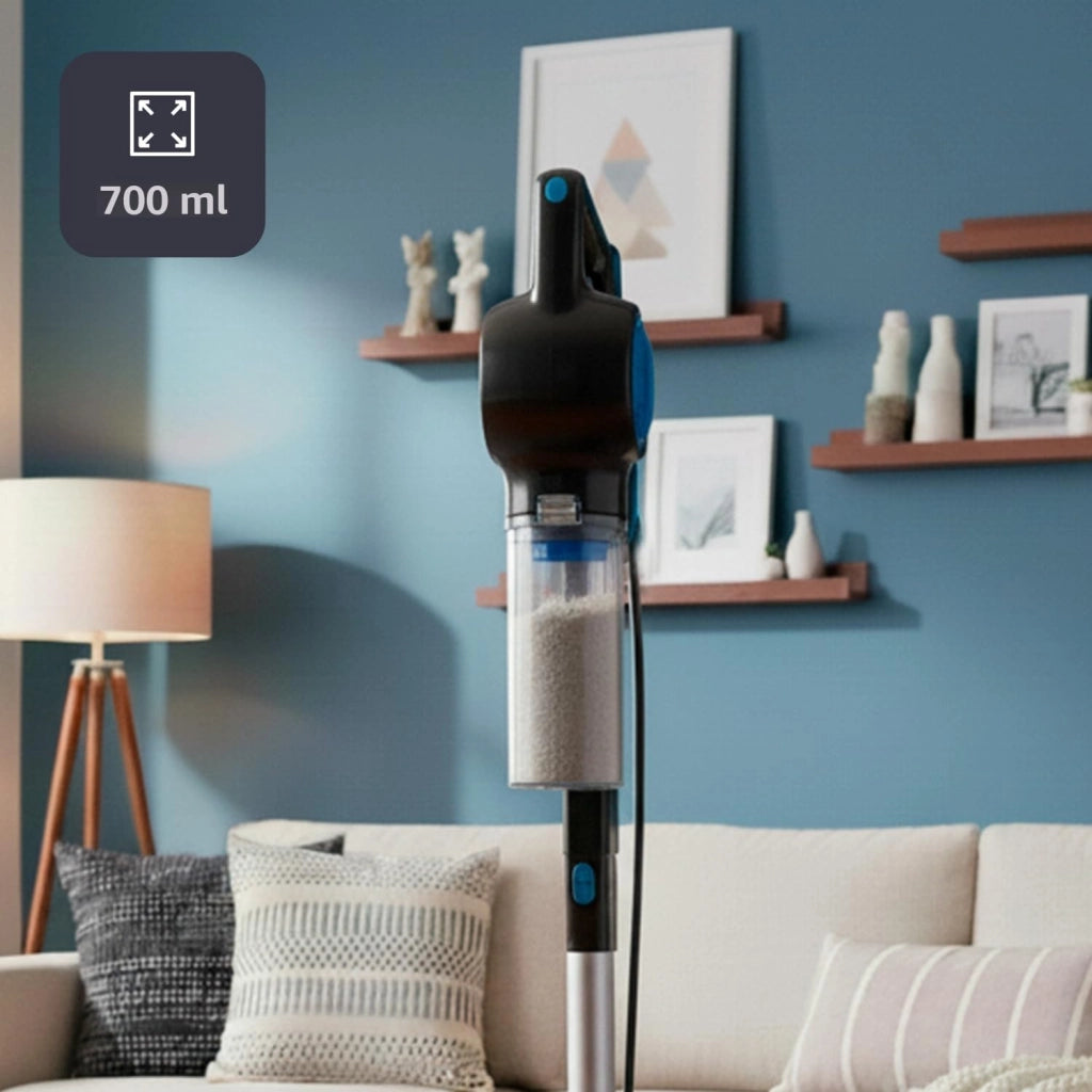 Scopa Aspirapolvere Ciclonica BXVMS602E 600 W Filtro Hepa Black+Decker