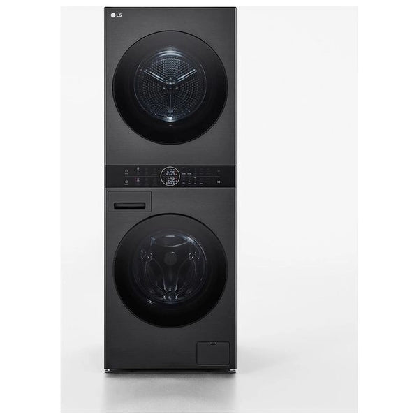 LG WashTower WT1210BBF Colonna Bucato 12/10kg AI DD, Classe A, Pannello unificato