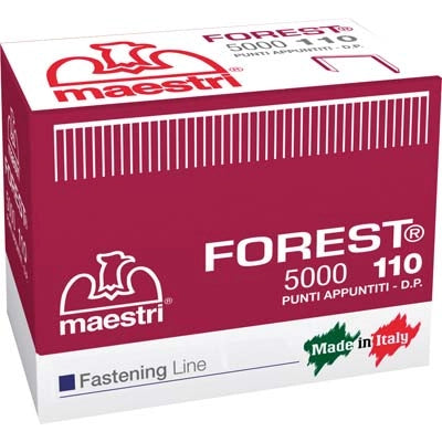 PUNTO FOREST 110 X FISSATRICE RO-MA - ZINCATO CF=PZ 5000 MM 10,05X10- 1 confezioni