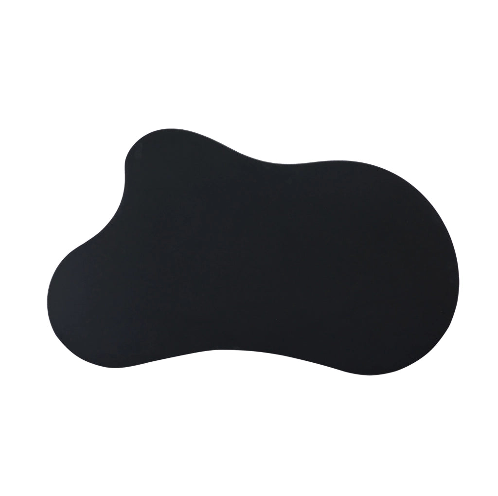Tavolino da caffè a forma di nuvola 107x66x40;5 cm; MDF nero