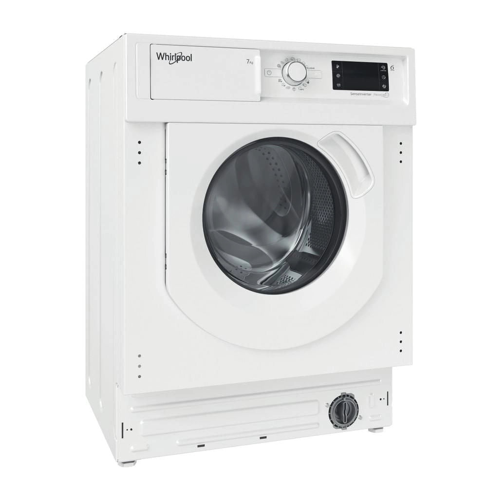 Whirlpool BI WMWG 71483E EU N Lavatrice Carica Frontale da Incasso Tecnologia 6' Senso Classe energetica D Capacita' di carico 7 Kg Centrifuga 1400 giri Motore Inverter