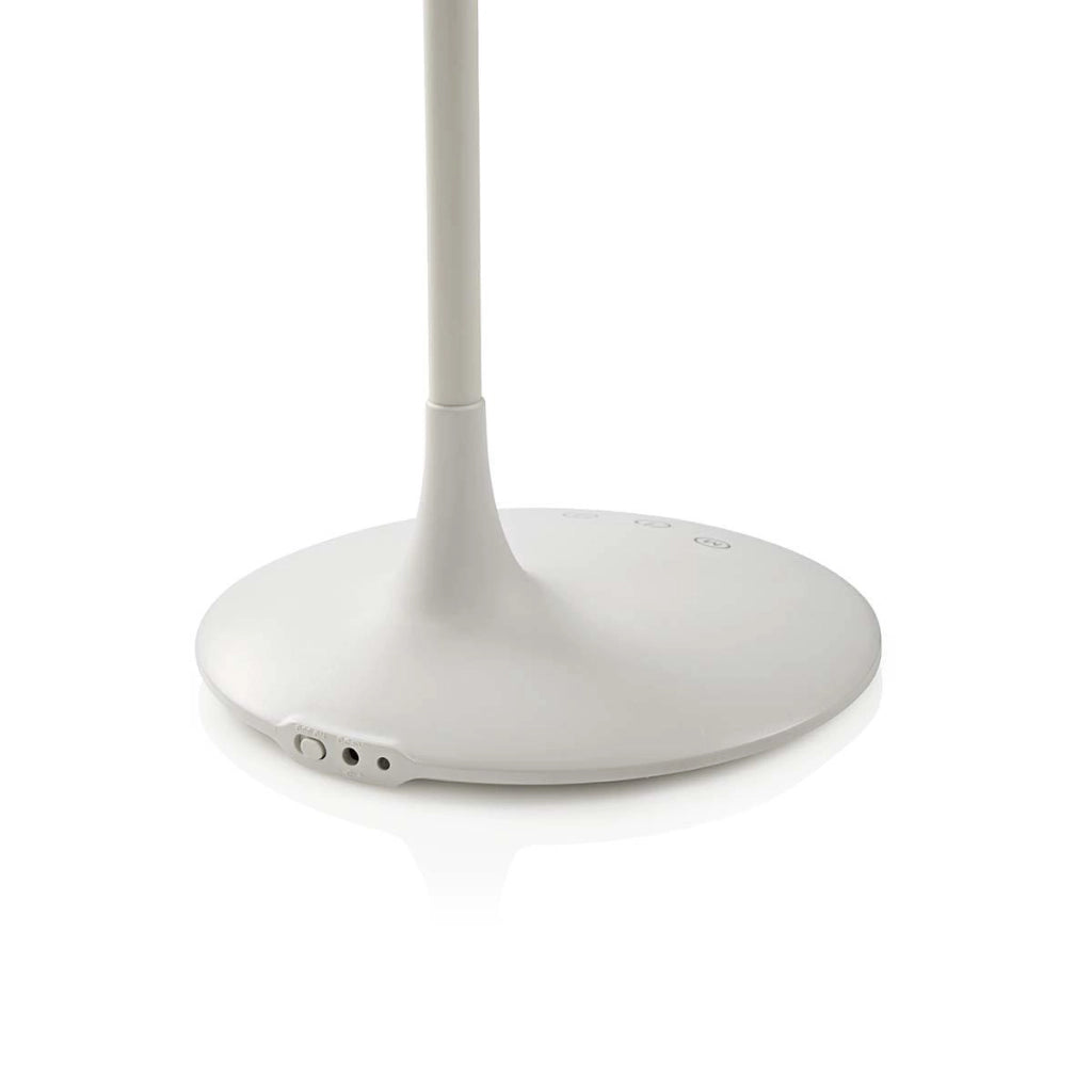 Lampada da scrivania ricaricabile a LED da 250 lm con controllo tattile Bianco Nedis