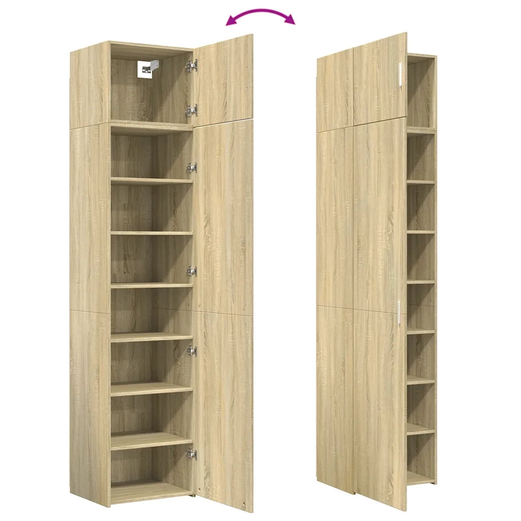 Mobile Sottile Rovere Sonoma 50x42,5x225 cm in Truciolato CFW3521034
