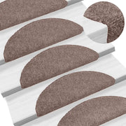 Tappetini Adesivi per Scale 5 pz 56x17x3 cm Marroni Agugliati cod mxl 72666