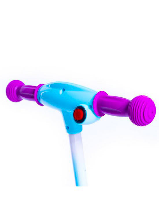 Monopattino Elettrico a Batteria 3 Ruote per Bambini Sparabolle con Licenza Disney Frozen