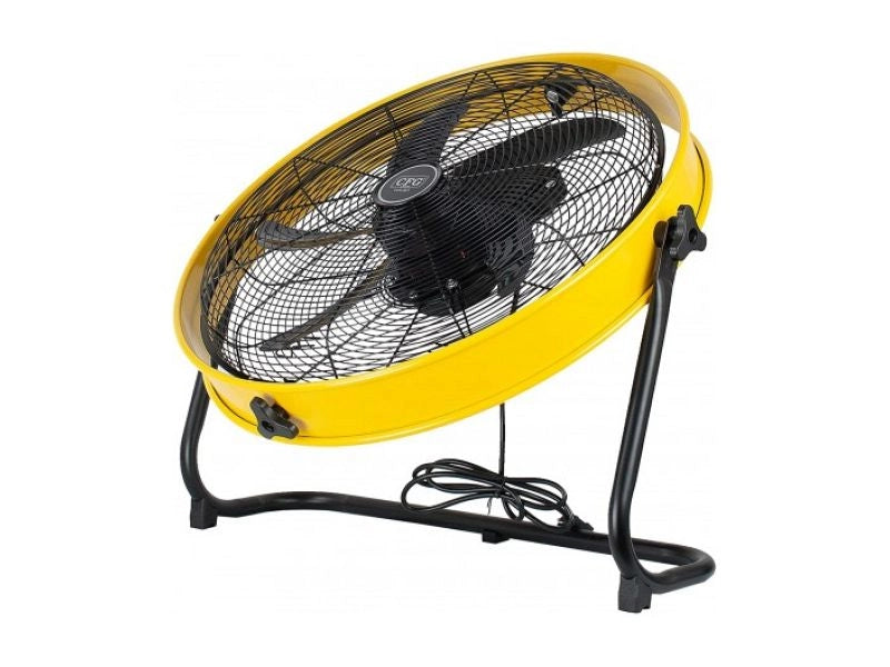 Ventilatore da terra o a parete CFG Yellow Circle 60 nero e giallo