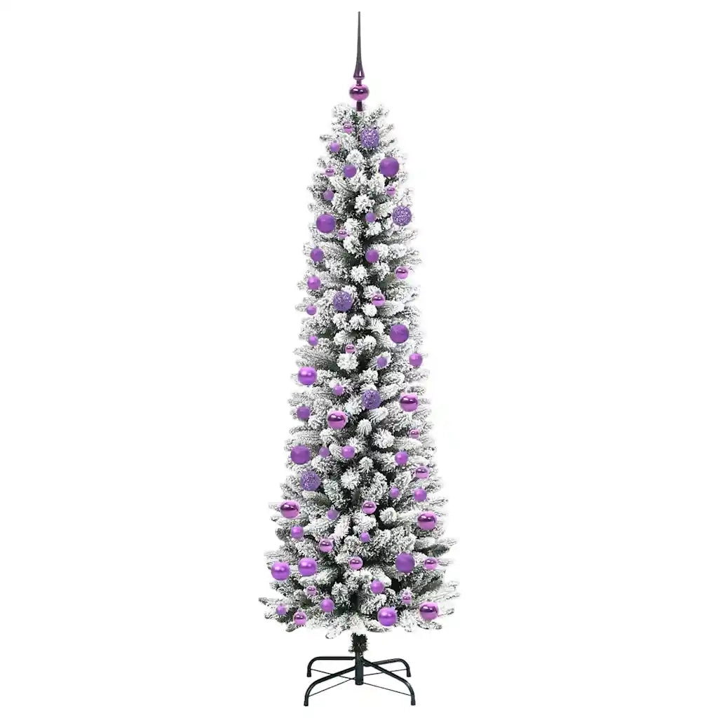 Albero di Natale | Decorazioni natalizie artificiale con 300 LED Bianco 180 cm