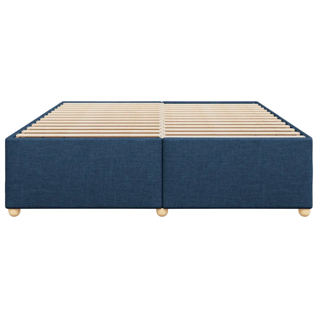 Giroletto senza Materasso Blu 180x200 cm in Tessuto 3284756