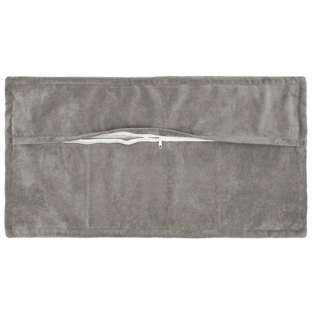 Cuscino HOUTEN 6 pz Grigio Chiaro Fleece in microfibra 933657