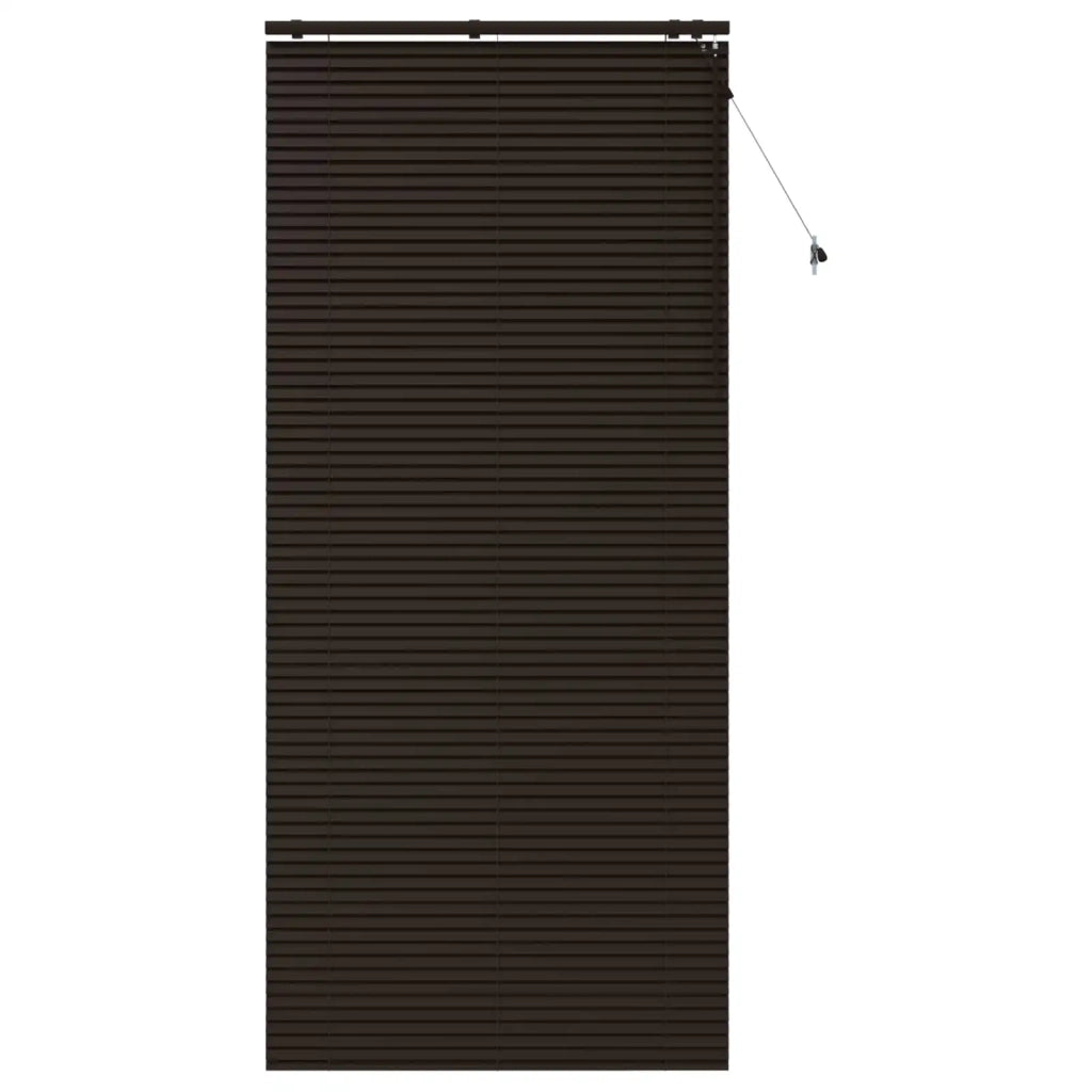 Tenda Veneziana Marrone Scuro 100 x 250 cm 35 mm 42015591