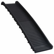 Rampa per Cani Pieghevole Nera 155,5x40x15,5 cm CFW1490551