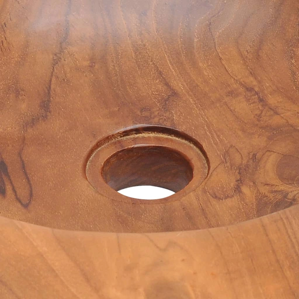 Lavabo in teak massello 45 cm marrone 02_0002838