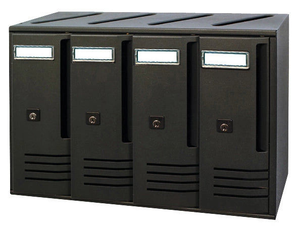 CASSETTA POSTALE ALUBOX CUBO C4 42X17,5X30 GRI GHISA- ALUBOX- 1,0 pz