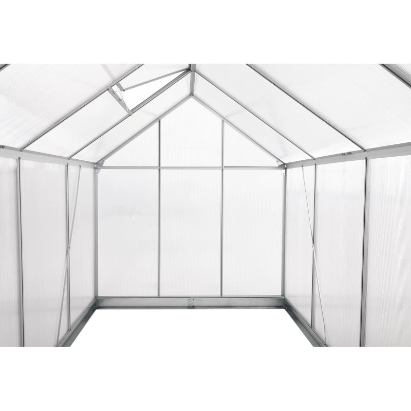 Serra in policarbonato alveolare 6 mm Ezooza Dresda 190 x 380 cm