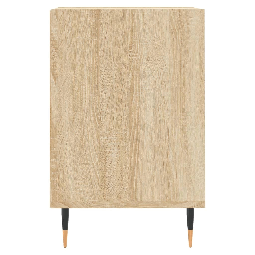 Mobile TV multimediale mensola TV credenza TV sala da pranzo soggiorno camera da letto rovere Sonoma 100 x 35 x 55 cm legno ingegnerizzato marrone 02_0027425