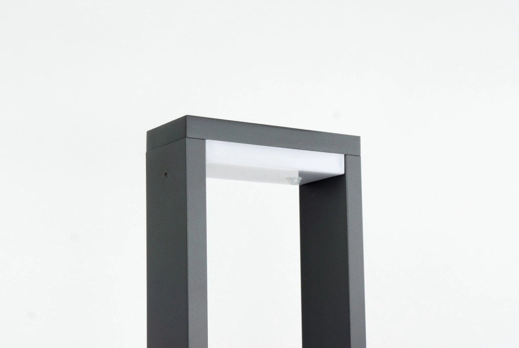 Paletto giardino 80cm LED 7W CCT grigio IP54 SU-MA