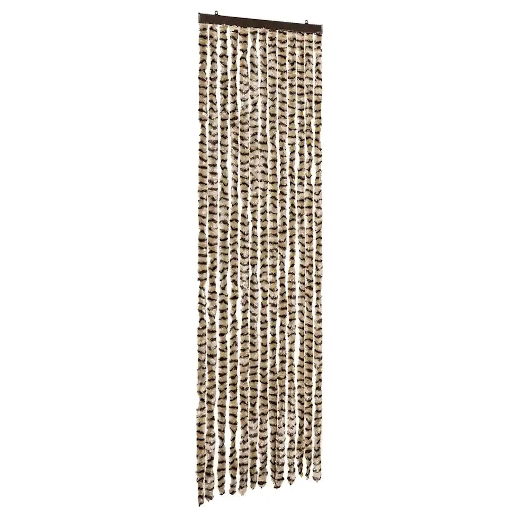 Zanzariera Beige e Marrone 56x185 cm Ciniglia CFW9549269