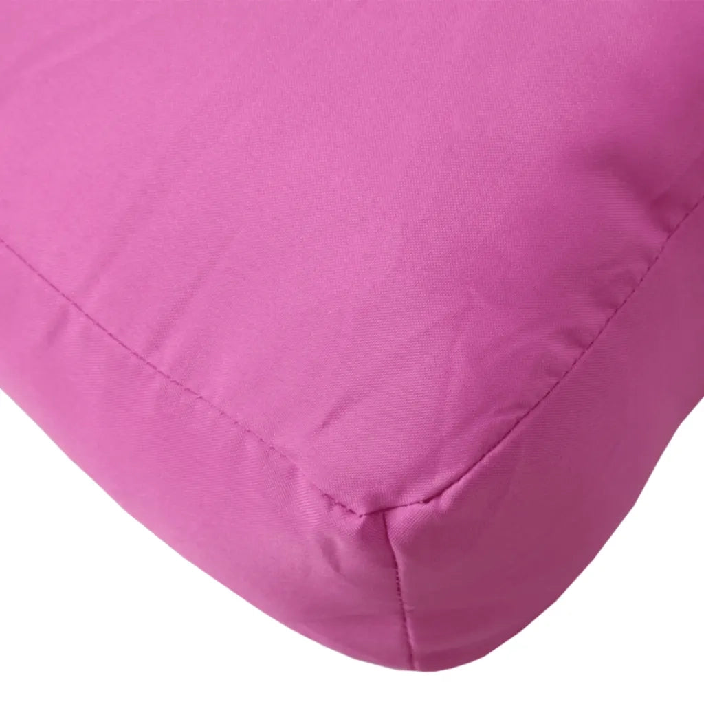 Cuscino per pallet | Cuscini per sedie Rosa 60x60x12 cm Tessuto