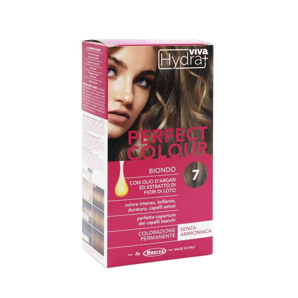 HYDRA VIVA+ PERFECT COLOR COLORAZIONE PERMANENTE N°7 BIONDO