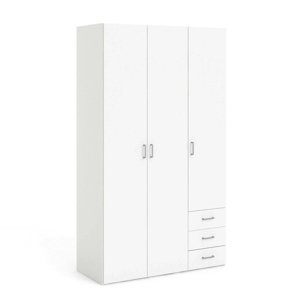 Aquilone, Armadio Multiuso Grande Appendiabiti, 49.5x200.4h cm Bianco