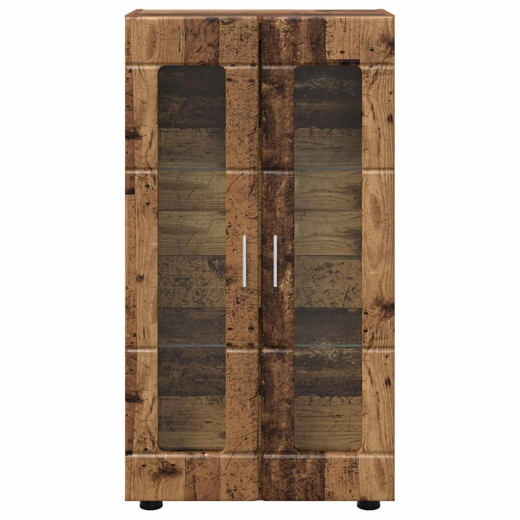 Credenza con porta FLORIN Legno vecchio 55,5 x 29 x 100 cm 880259