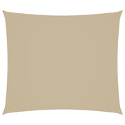 Parasole a vela | Telo Ombra | Vela da ombra Oxford Rettangolare 2x2,5 m Beige