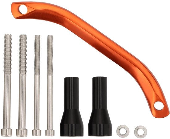 Barra di appoggio posteriore per motocicletta di ricambio per SX SXF XC XCF 125-450 2016-2018, XCW EXC EXCF 125-500 2017-2019, colore arancione.