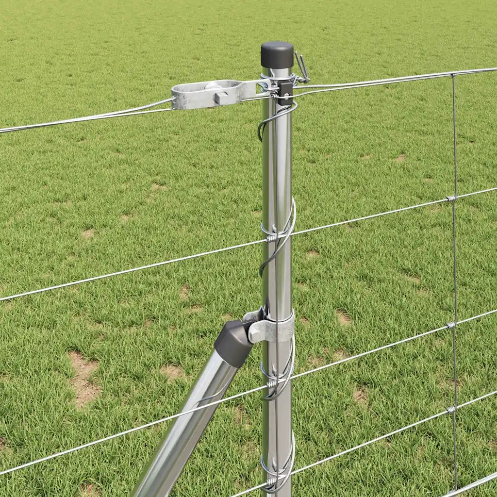 Palo della recinzione Zincato 25 x 1 m Acciaio 3351341