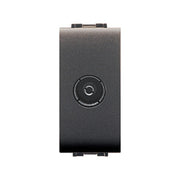 LIFE 4048/1 PRESA COASSIALE TV DIRETTA GRIGIO ANTR- ELETTROCANALI- 12,0 pz