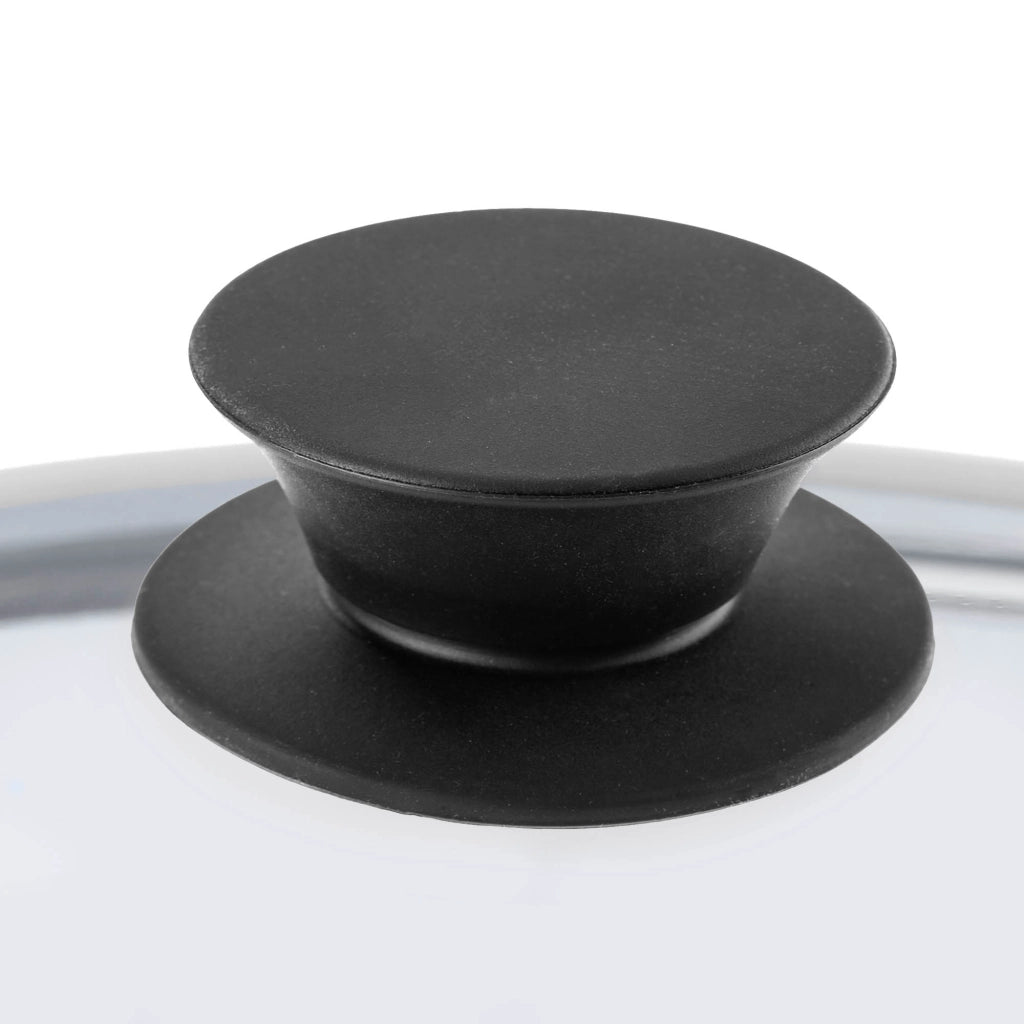 Coperchio in vetro KADAX da 14 cm, universale, resistente al calore, per pentole e padelle.