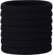 Set di bende per capelli 20 pezzi - capelli elastici in cotone con allungamento - fermacoda per capelli - cintura per capelli per capelli spessi/pesanti - antiscivolo - adatto per capelli ricci - elastico per capelli